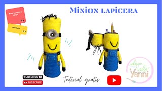 Lapicera a crochet minion #amigurumi crochet ideas para regalar el #díadelniño by De todo un poco con YANNI 3,359 views 3 years ago 1 hour, 27 minutes