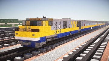 Minecraft VIA Rail LRC Canadian Train Tutorial