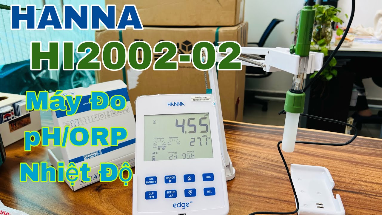 Máy Đo pH ORP Nhiệt Độ HI2002-02 - YouTube