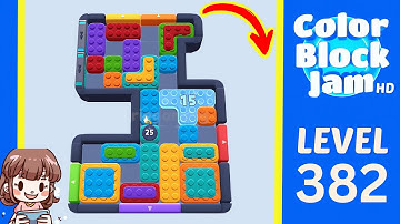 Color Block Jam Level 382 Solution Walkthrough