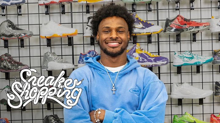 Bronny James Goes Sneaker Shopping With Complex