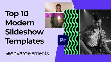 Top 10 Premiere Pro Modern Slideshow Templates