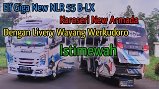 Elf Giga New Armada !! Dengan Livery Wayang Kembar Werkudoro