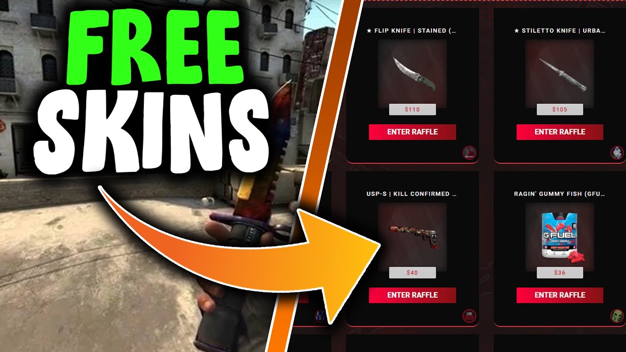 Win FREE CSGO Skins! Free CSGO Items 2020 YouTube