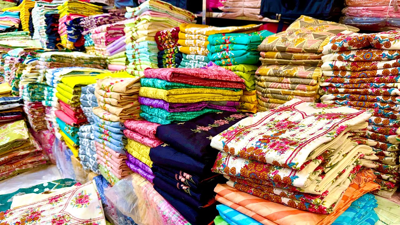 😍 Cambric Cotton king , Kamal Textiles Chandni Chowk Delhi - 6 cheera khana cotton suit wholesaler