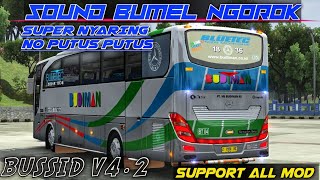 UPDATE BUSSID V4.2 SOUND BUMEL NGOROK SUPER NYARING SUPPORT MOD || KODENAME BUSSID V4.2