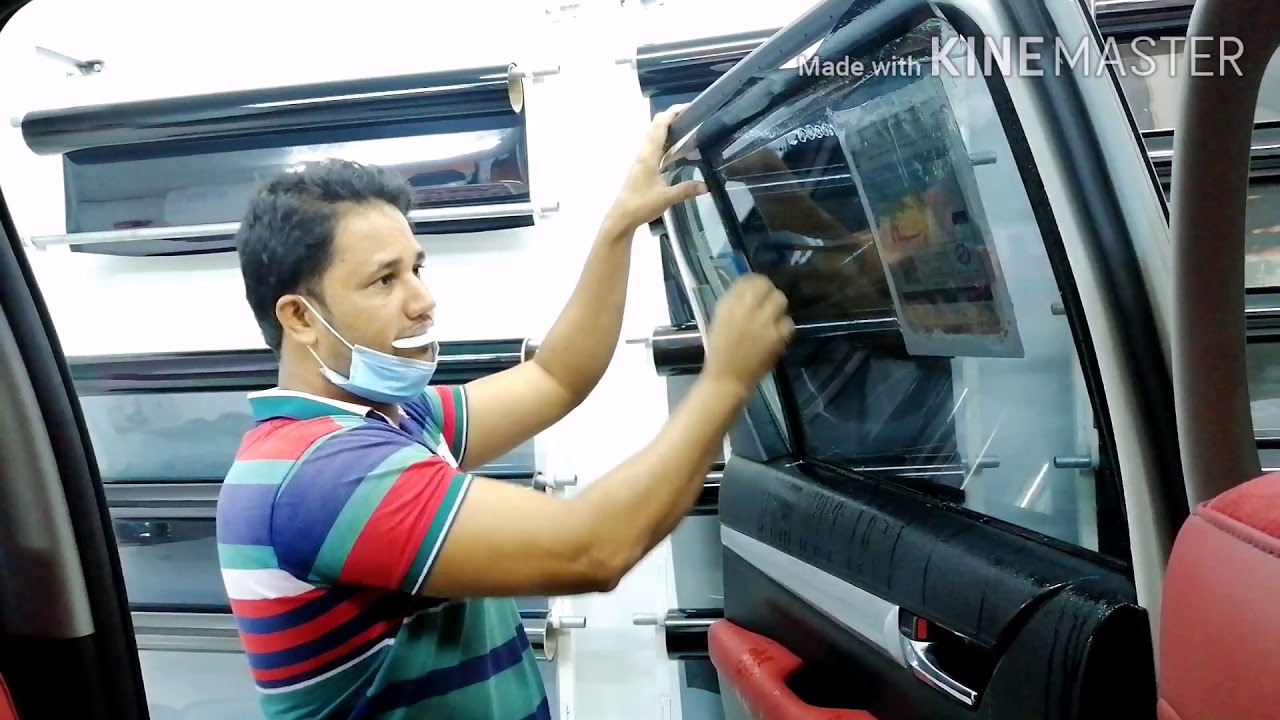 LEXEN How to Install apply window tint film precut kit on a car suv
