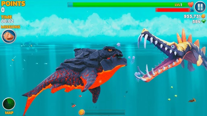 ALL HUNGRY SHARK GAMES EVOLUTION (2010-2019) 