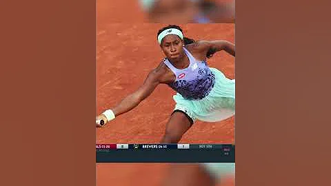 Teenagers Coco Gauff and Carlos Alcaraz advance to second round of the French Open 🎾 #shorts