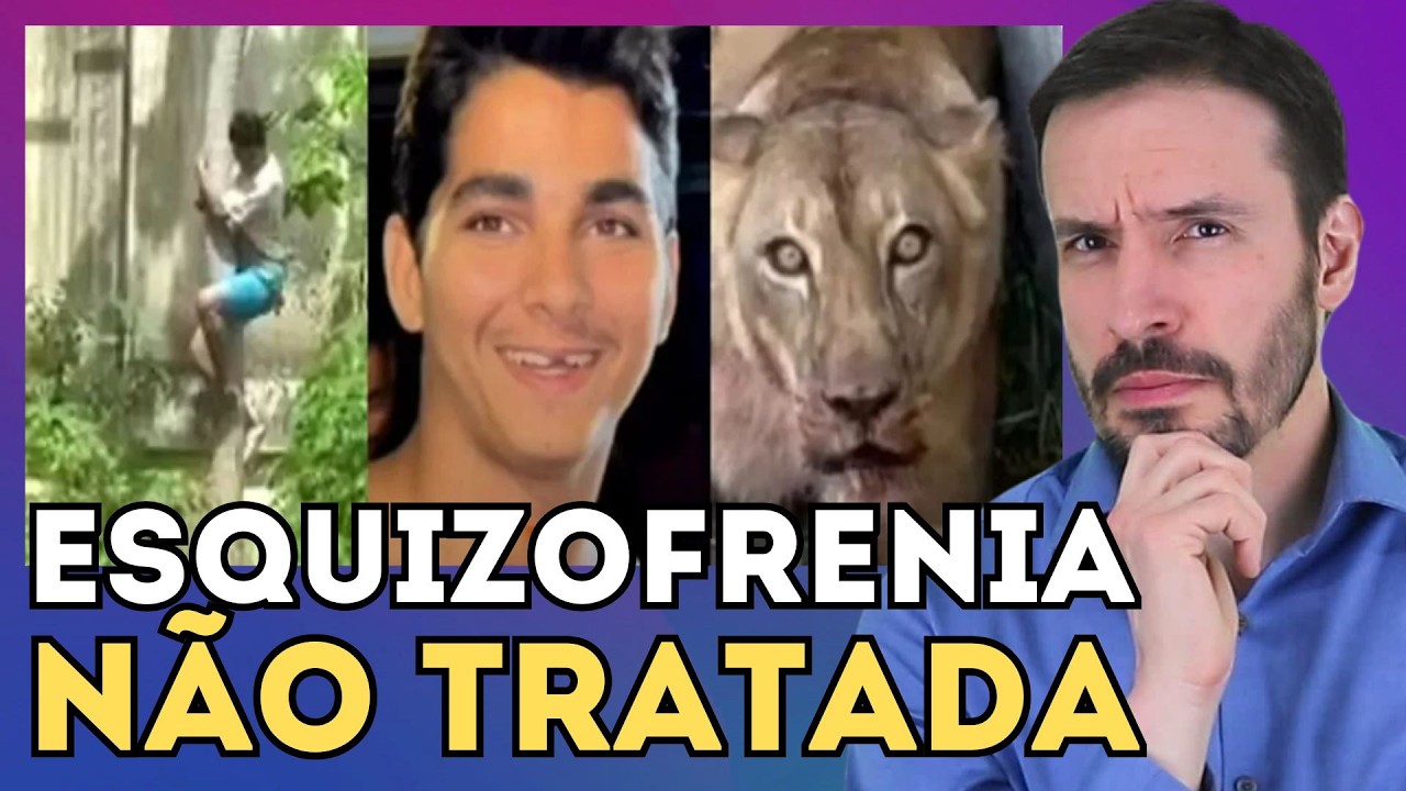 Jogado aos Leões: Verdade Psiquiátrica sobre a esquizofrenia | Psiquiatra Fernando Fernandes