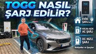 TOGG T10F Nasıl Şarj Edilir