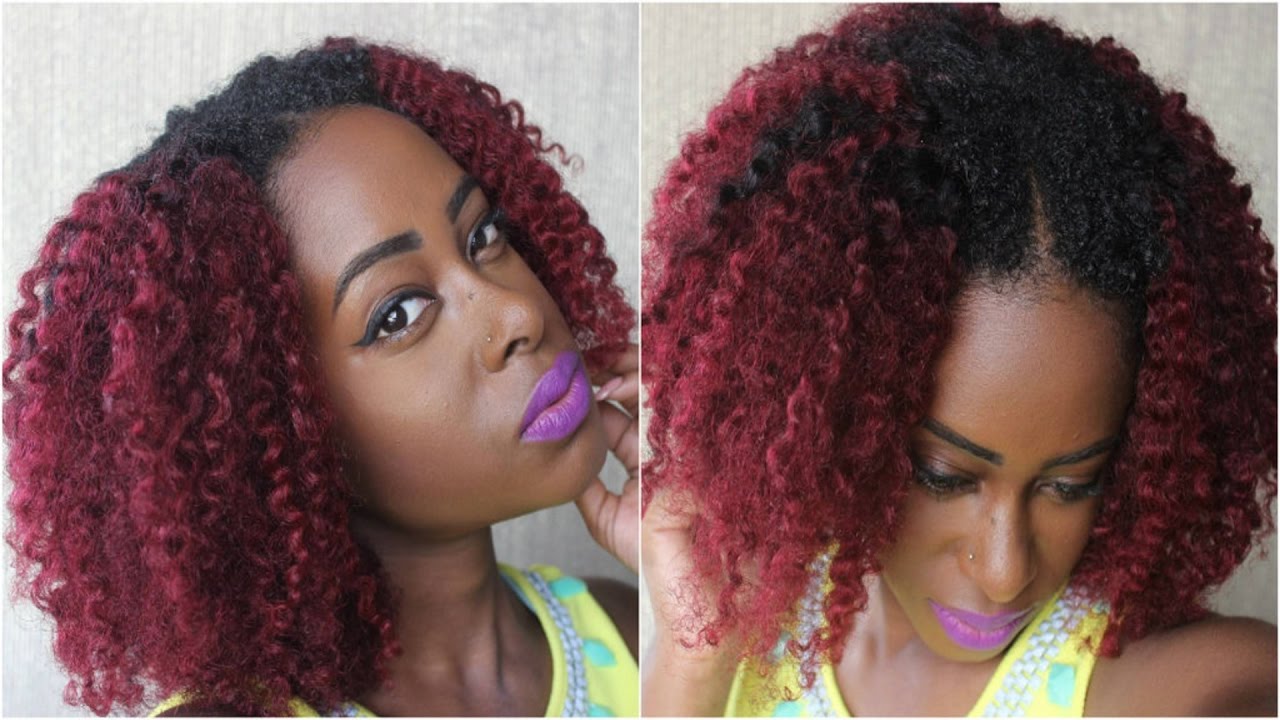 How To Make And Install Clip Ins Afro Kinky Hair YouTube