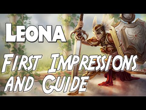 League of Legends - Leona First Impressions and Gu...