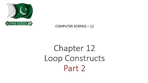 Lecture 27, Chapter 12 - Part 2, 2nd year, Computer Science