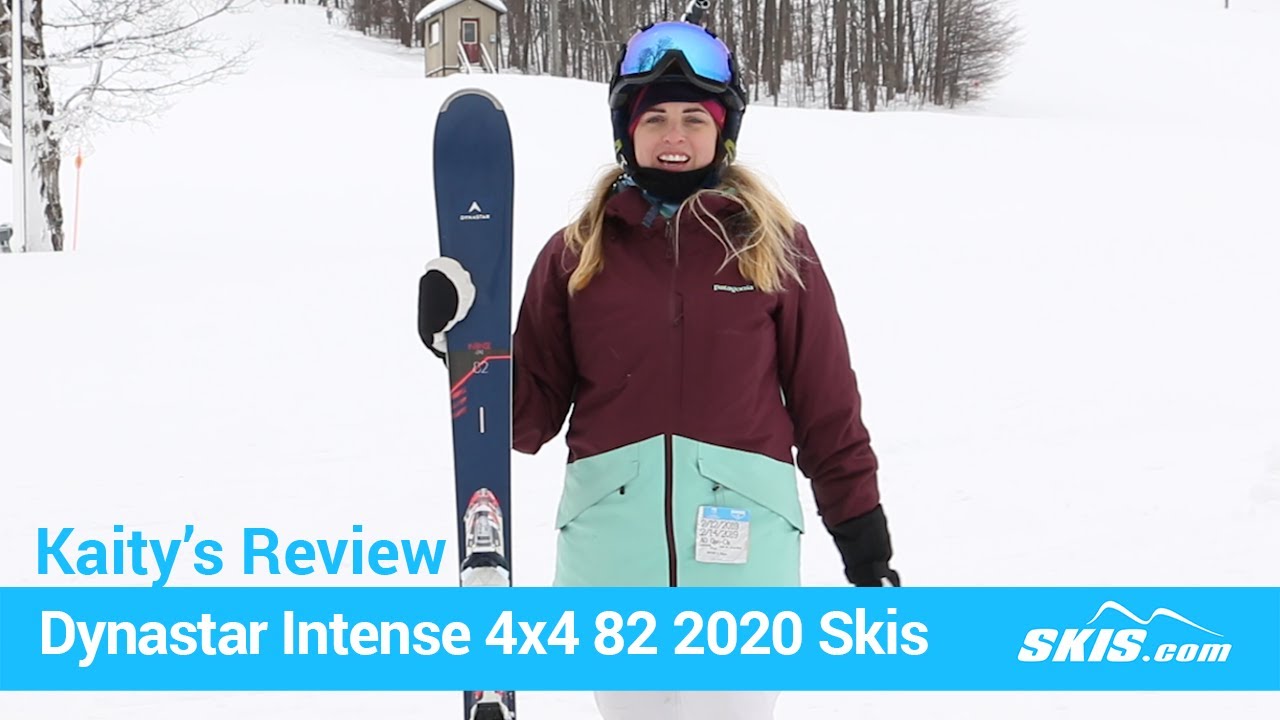 Kaity's Review- Dynastar Intense 4X4 82 Skis 2020- Skis.com - YouTube