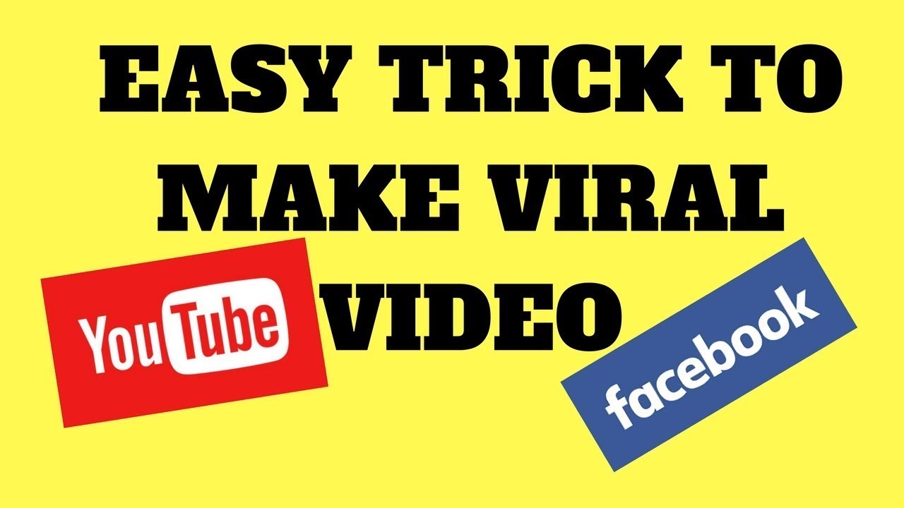 How to make your youtube videos go viral
