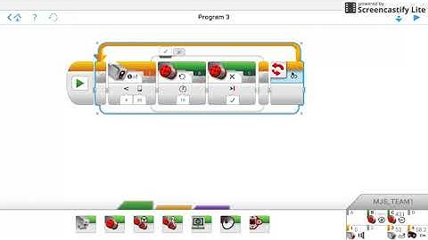 How to trace a black line with LEGO Mindstorms EV3 robots