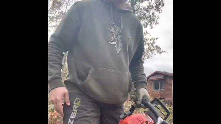 How to start a warm Husqvarna 555 or 562 chainsaw