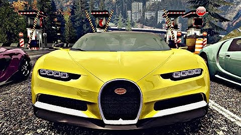 NFS Most Wanted | Circuit Race With Bugatti Chiron | Gameplay