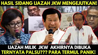MENGEJUTKAN!! IJAZAH JOKOWI DIBUKA, ROY CS BISA BEBAS!? TERNYATA IJAZAH BENAR ²PALSU????? 