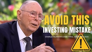 Charlie Munger: Don’t Let a Bad Day Destroy You | Final Interview with CNBC 2023