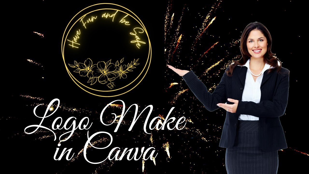 How to create logo in Canva | Make you own logo | Logo designs | Canva ...