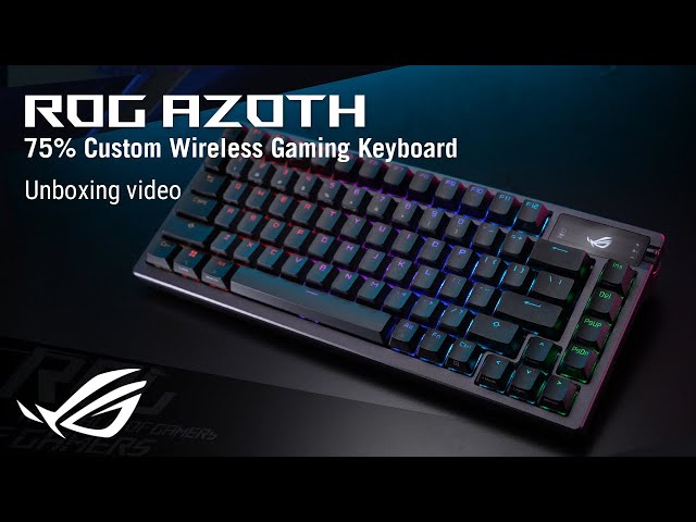 Asus ROG Azoth review: better than my custom gaming keyboard