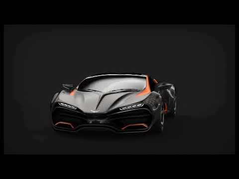 Видео: Milan Red е Hypercar с 1325 HP и визуализатор на сърдечната честота