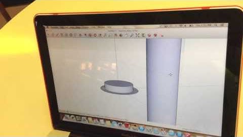 Google Sketchup:  How To Bore Holes In Objects