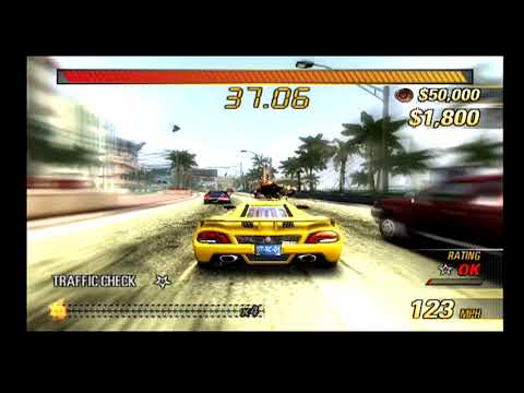 Burnout (PS2 Gameplay) 