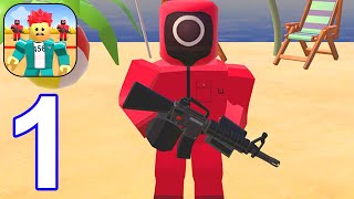 Roblock Squid: Survival Game - Gameplay Walkthrough Part 1 All Levels 1-14 (Android,iOS) screenshot 2