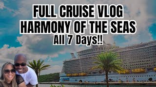 Cruising on Royal Caribbeans Harmony of the Seas | 7 Day Cruise Vlog | Full Cruise Vlog