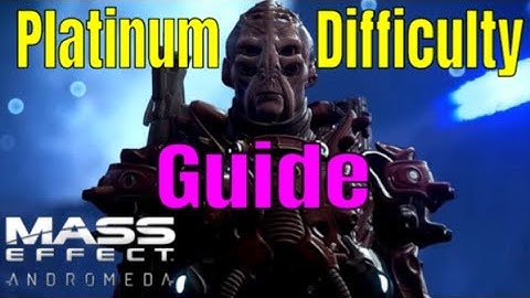 Mass Effect Andromeda Multiplayer - PLATINUM Difficulty GUIDE | Multiplayer Platinum Gameplay