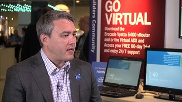 High-performance virtual routing with Brocade