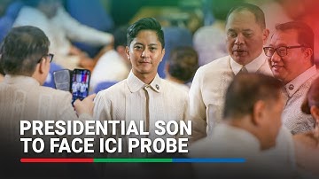 Sandro Marcos to face ICI to aid flood control probe, says Hosaka | ABS-CBN News
