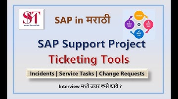 SAP Ticketing Tool | SAP support Project Cycle | SAP Support Project | SAP Tickets | Incident | Task