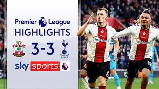 Saints’ late leveller STUNS Spurs!  | Southampton 3-3 Tottenham | EPL Highlights