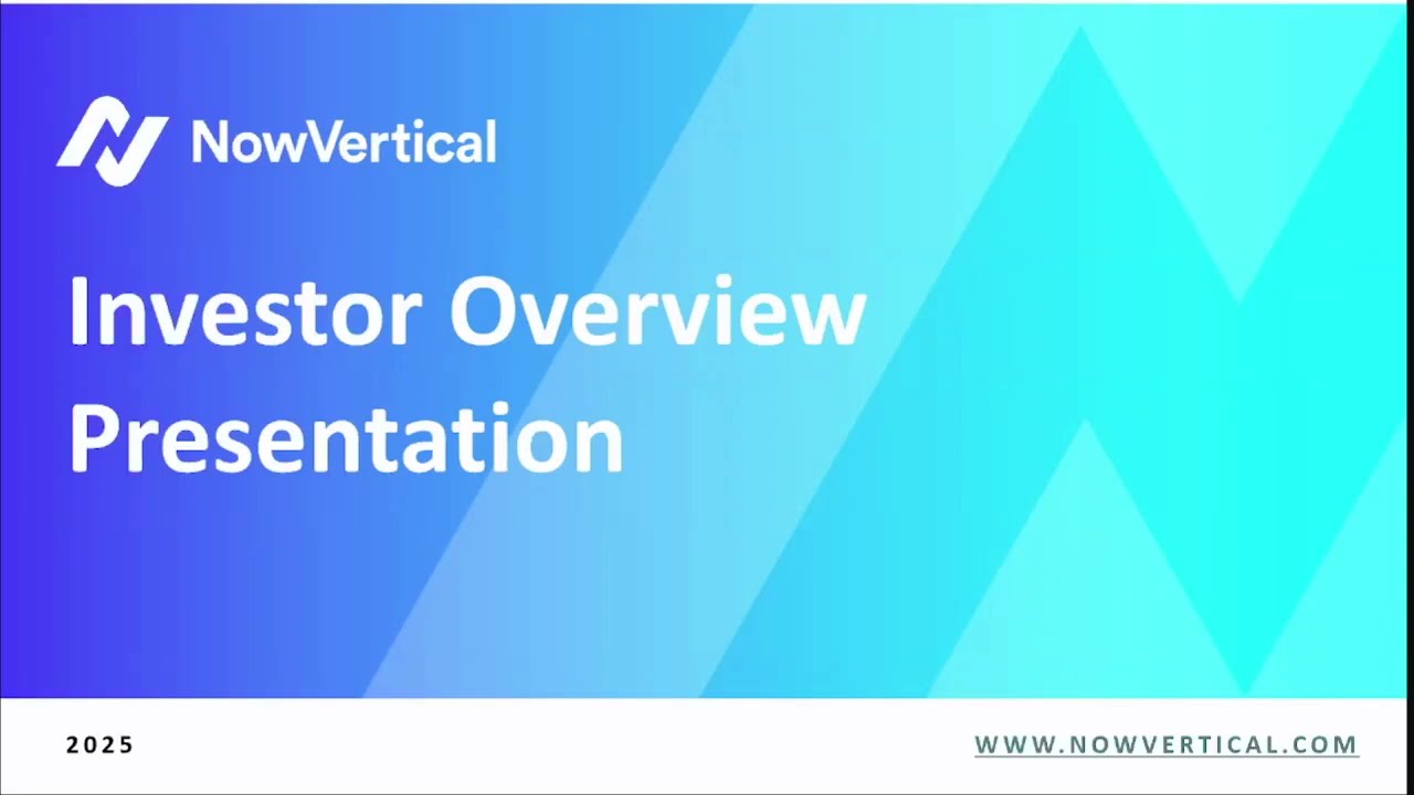 NowVertical Group Inc. (TSX-V: NOW) Webcast | Planet MicroCap Showcase: VEGAS 2025