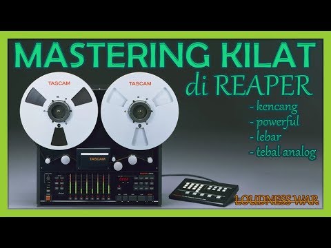 Mastering Kilat di Reaper