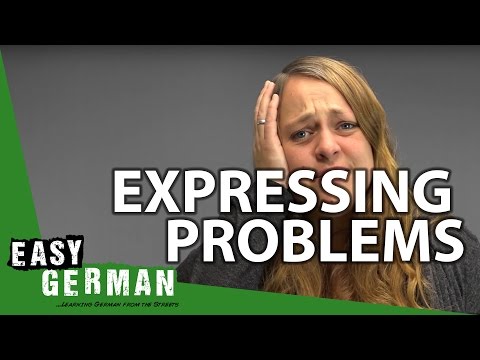 German With Arabic Subtitles - Expressing Problems التعبير عن المشكلات