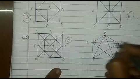 Exercise 6.3/ 1. How many number of triangles are there in each of the following figures?
