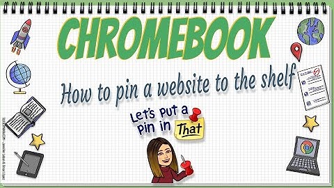How to Pin a website or app to your Chromebook Shelf