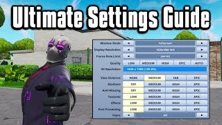 Ultimate PC + Console Settings Guide - Fortnite Battle Royale screenshot 4