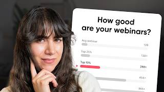 How to benchmark your webinar metrics against industry standards