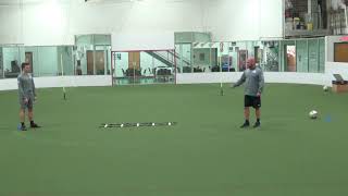 Agility Ladder - 2 Foot Hop - One Touch Passing