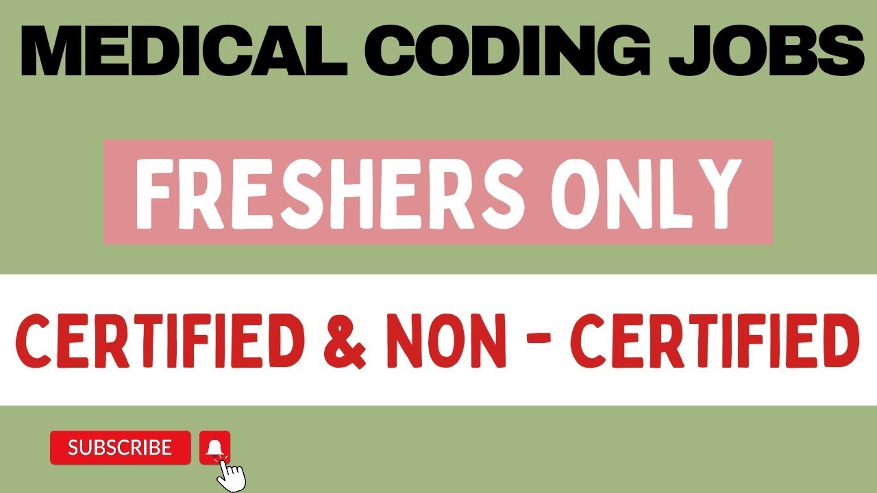MEDICAL CODING JOBS -  FRESHERS ONLY !! 