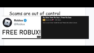 Roblox scams are out of control