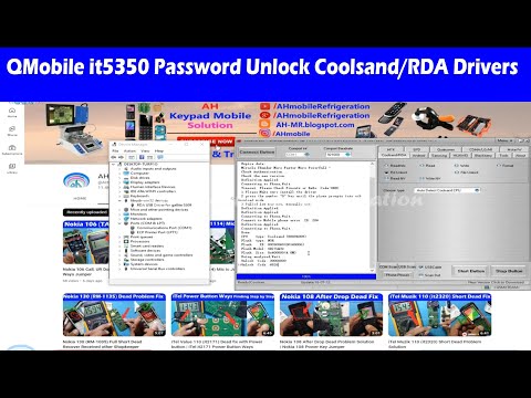 Coolsand/RDA USB Drivers | it5026+ Drivers | QMobile it5350 Boot Key and Password Unlock