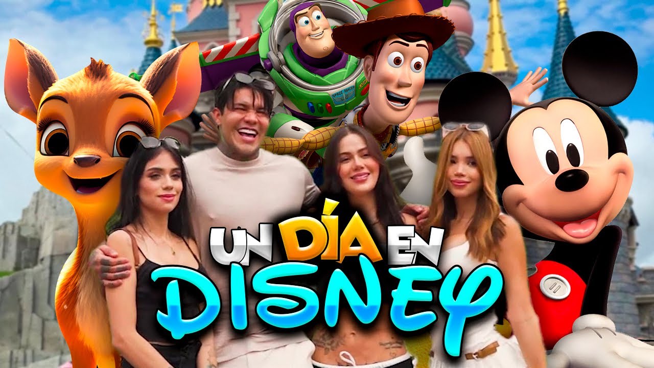 Las llevo de sorpresa a Disney. | Yeferson Cossio