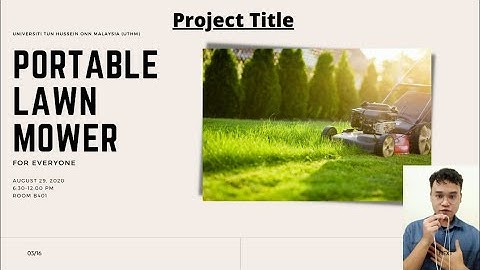 Group project Video Presentation Engineering Design (DAM 23003) | Sem 1 Year 2 Session 2021/2022